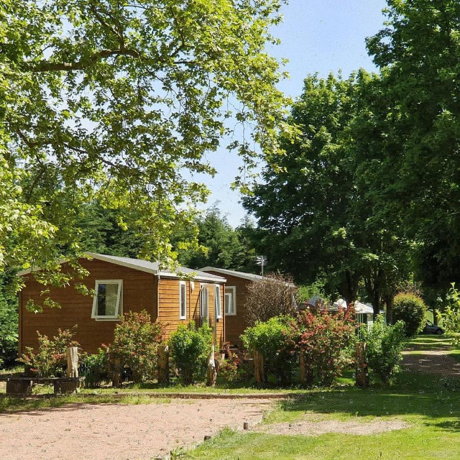 Camping Des 2 Rives- Mobilhomes Etang-sur-Arroux Exterior foto